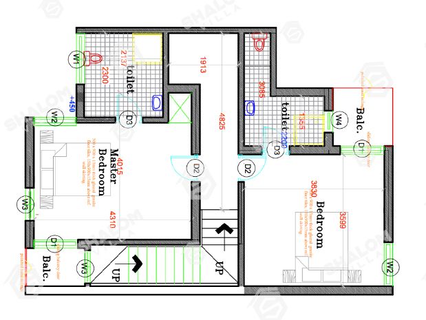 TWO BEDROOM TERRACE (160 SQM)